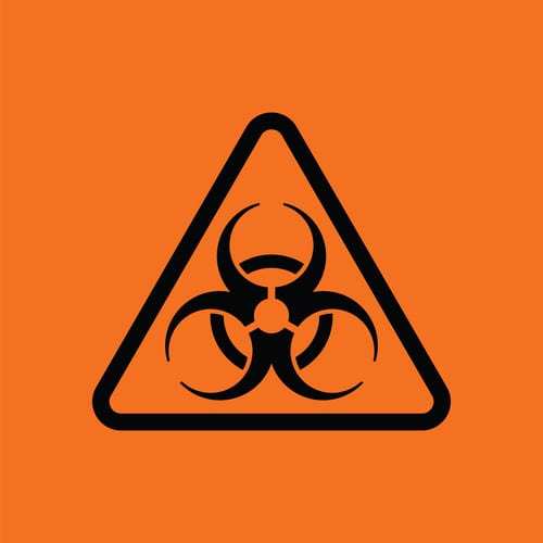 Icon of biohazard