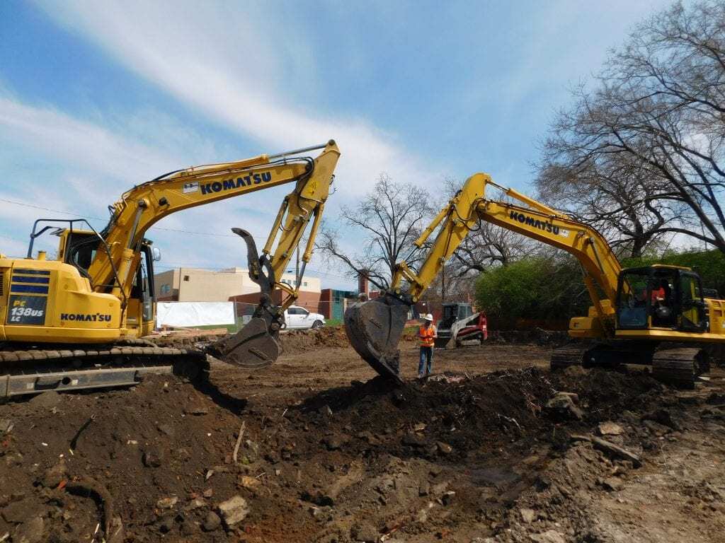 Two Excavators